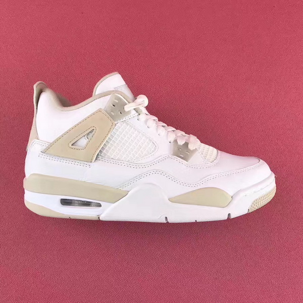 Authentic Air Jordan 4 GS Linen